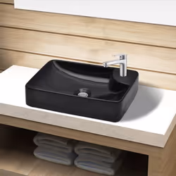 Description générale Ce lavabo, en céramique premium, apportera une touche d'élégance dans toute salle de bain, buanderie ou  ...