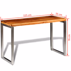VidaXL 242126 table de cuisine et de salle à manger - Vue supplémentaire 7