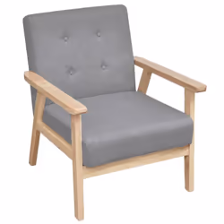 VidaXL 242225, Polyester, Gris, 110 kg, 645 mm, 670 mm, 735 mm