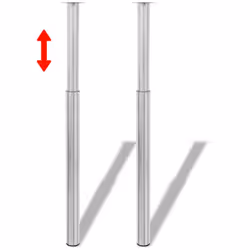 Cet ensemble comprend 2 pieds de table de qualité supérieure qui peuvent être utilisés comme pieds de rechange pour les table ...