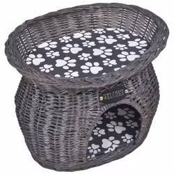 Cette maison pour chats donnera à votre animal de compagnie non seulement un endroit confortable pour dormir et se détendre, ...