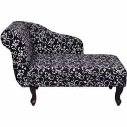 Description générale Cette chaise longue en tissu est un meuble très élégant. Avec son design majestueux, elle deviendra le p ...