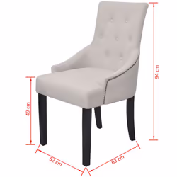 VidaXL 242402 chaise restaurant - Vue supplémentaire 7