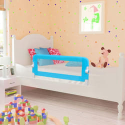 Vidaxl - Barrière de lit pour enfants 102x42 cm Bleu