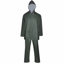 Cet imperméable 2 pièces résistant, comprenant 1 veste et 1 paire de salopettes, vous gardera au sec même dans les pires cond ...