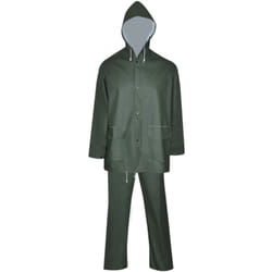 Vidaxl - Combinaison de pluie 2 pcs imperméable résistante à capuche m