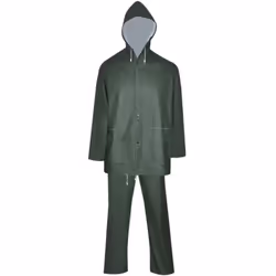 Cet imperméable 2 pièces résistant, comprenant 1 veste et 1 paire de salopettes, vous gardera au sec même dans les pires cond ...