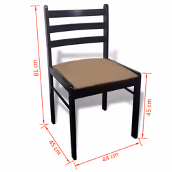 VidaXL 272091 chaise restaurant - Vue supplémentaire 5