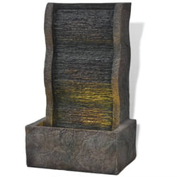 Vidaxl - Fontaine d'intérieur avec lampe led Polyrésine