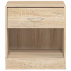 VidaXL 242546 Table de nuit et table de chevet Chêne - Vue supplémentaire 8