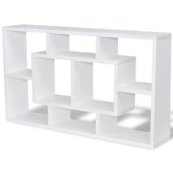 VidaXL 242548 étagères Tablette flottante Mural Bois Blanc