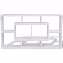 VidaXL 242548 étagères Tablette flottante Mural Bois Blanc - Vue supplémentaire 4