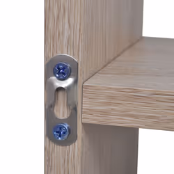 VidaXL 242549 étagères Bois Chêne - Vue supplémentaire 4