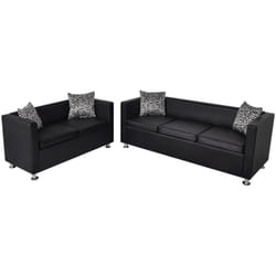VidaXL 272178 canapé Noir