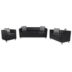 VidaXL 272179 canapé Noir