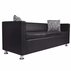 VidaXL 272179 canapé Noir - Vue supplémentaire 4