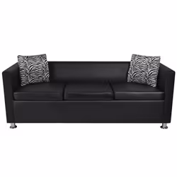 VidaXL 272179 canapé Noir - Vue supplémentaire 5