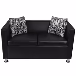 VidaXL 272179 canapé Noir - Vue supplémentaire 7
