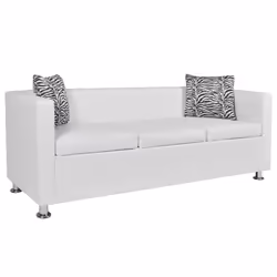 VidaXL 272180 canapé Blanc