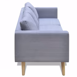 VidaXL 272193 canapé 3 siège(s) Gris - Vue supplémentaire 7
