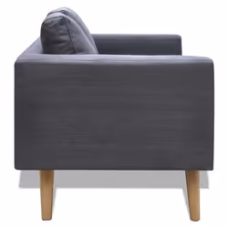 VidaXL 272194 canapé 3 siège(s) Gris - Vue supplémentaire 4