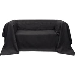 Vidaxl - Housse de canapé Micro-suède Anthracite 210x280 cm