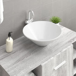 Vidaxl - Lavabos 2 pcs blanc 42x42x14 cm céramique