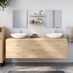 VidaXL 242564 ensemble de meuble de salle de bain