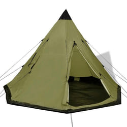 vidaXL Tente pour 4 personnes Vert - TU