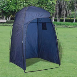 vidaXL Tente de douche/WC/dressing Bleu - TU