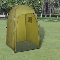 vidaXL Tente de douche/WC/dressing Vert - TU