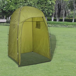 vidaXL Tente de douche/WC/dressing Vert - TU