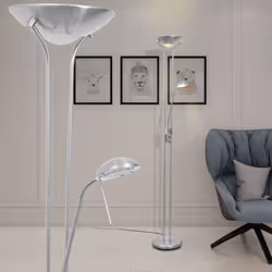 Ce lampadaire au design élégant et moderne constitue un moyen simple et élégant d'éclairer et de mettre en valeur une pièce.  ...
