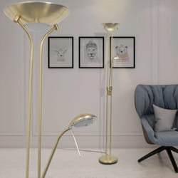 Vidaxl - Lampadaire à led à éclairage réglable 23 w