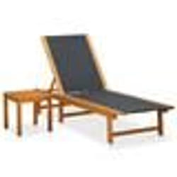 VidaXL 41746 chaise d'extérieur Linge Polyester, Polyvinyl chloride (PVC)