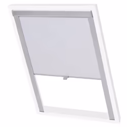 vidaXL Store enrouleur occultant Blanc 102