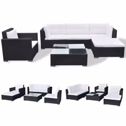 VidaXL 41874 ensemble de meubles de jardin