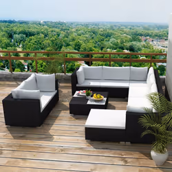 VidaXL 41876 ensemble de meubles de jardin