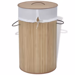 VidaXL 242723, Rond, Bambou, Naturel, Bambou, 600 mm, 35 cm