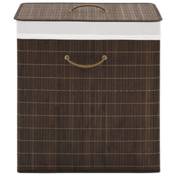 VidaXL 242726 panier à linge Rectangulaire Bambou Marron