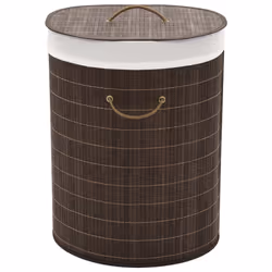 VidaXL 242728, Ovale, Bambou, Marron, Marron, 450 mm, 350 mm