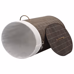 VidaXL 242728 panier à linge Ovale Bambou Marron