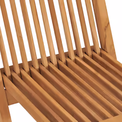 VidaXL 41993 chaise d'extérieur Terrace Teck - Vue supplémentaire 8