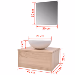 VidaXL 272226 ensemble de meuble de salle de bain - Vue supplémentaire 8