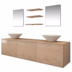 VidaXL 272234, Blanc, 1800 mm, 450 mm, 450 mm, 50 cm, 40 cm