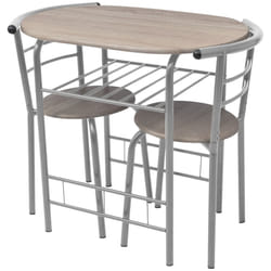 VidaXL 243002 ensemble de meuble de salle à manger et de cuisine Forme ovale