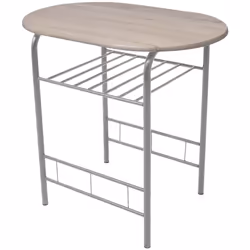 VidaXL 243002 ensemble de meuble de salle à manger et de cuisine Forme ovale - Vue supplémentaire 4