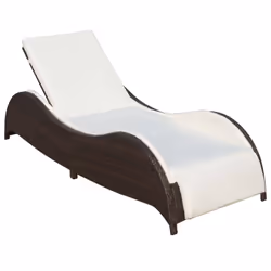 VidaXL 41974, Linge, Siège rembourré, Polyuréthane, Acier, Crème, Blanc, Polyester, 730 mm