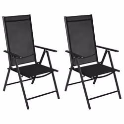 VidaXL 41730, Terrace, Polyester, Polyvinyl chloride (PVC), Noir, 110 kg, 540 mm, 730 mm