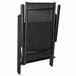 VidaXL 41730 chaise d'extérieur Terrace Polyester, Polyvinyl chloride (PVC) Noir - Vue supplémentaire 6